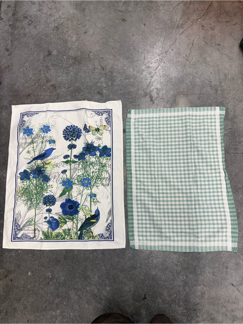 Fun Spring Themed Dish Towels Set Of 2